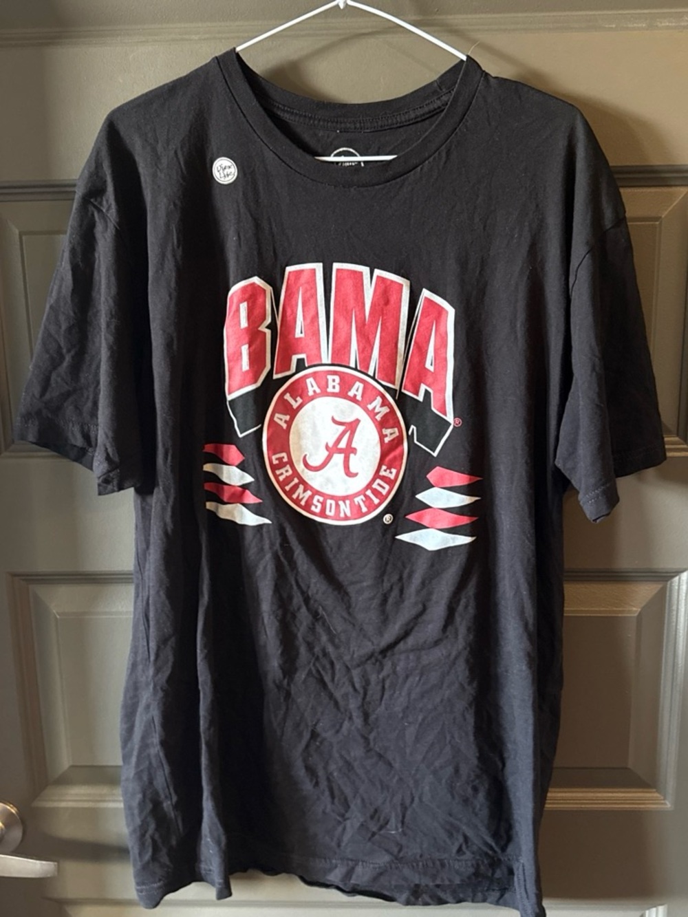 Dyme Lyfe Alabama Crimson Tide Graphic T-Shirt - Black - Size XL